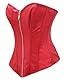 Bslingerie Damen Bustier Korsett, rot, L
