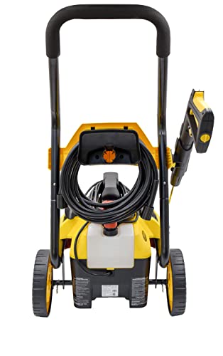 Stanley Electric Pressure Washer, Slp2050, 2-In-1 Mobile Cart Or Detach Portable Use With Detergent Tank, 2050 Max Psi, 1.4 Gpm, Great For Washing Cars #TOP3