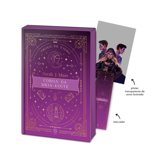 Trono de vidro: Coroa da Meia-Noite (Vol. 3 Trono de vidro - Edição especial) + BRINDES