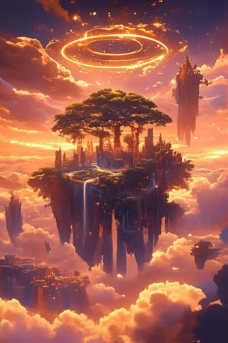 Diamond painting ciel nocturne 40x60cm complet pour enfant et adulte