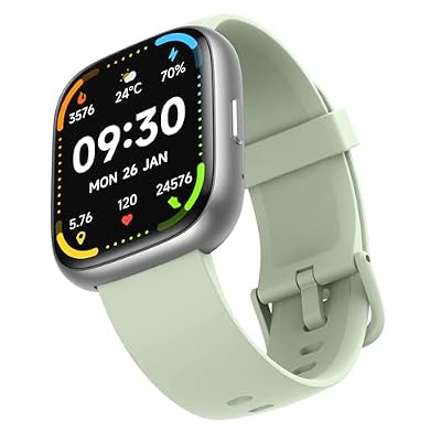 LODIMEKE Smart Watch, Alexa Built-in, Answer/Make Calls 44mm Smartwatch Women Men, 1.83" Sports Watch IP68 Waterproof, Heart Rate Sleep Stress Monitor, Step Counter Watch for Android & iOS Phone