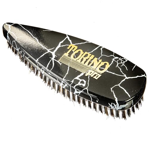 Torino Pro Wave brush #252- Hard Pointy Palm Shower Brush - Reinforced Bristles -Great for Wolfing