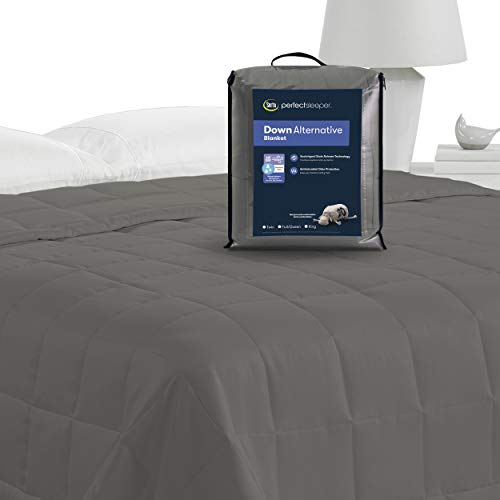 Serta Air Dry Microfiber Down Alternative Blanket #TOP24
