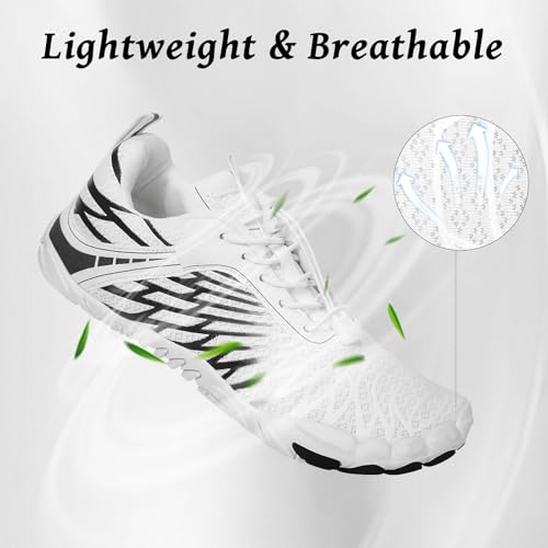 Image of Hike Footwear Barefoot Shoes, Pro Barefoot Shoes Women Men, Athletic Hiking Shoes, Minimalist Water Shoes Breathable Quick Dry Zero Drop Trail Running Shoes with Non-Slip Sole & Wide Toe Box