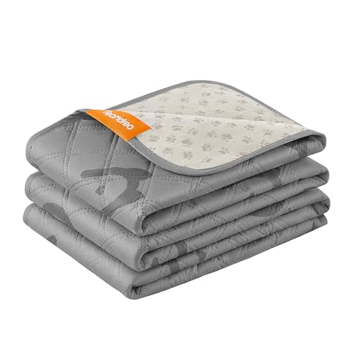 Feandrea wasserdichte Hundedecke, Decke, 127 x 102 cm, Autoschondecke für Haustiere, Sofaschutz, maschinenwaschbar, rutschfeste Unterseite, Stepp-Design, Taubengrau PPB026GD01 Feandrea wasserdichte Hundedecke, Decke, 127 x 102 cm, Autoschondecke für Haustiere, Sofaschutz, maschinenwaschbar, rutschfeste Unterseite, Stepp-Design, Taubengrau PPB026GD01