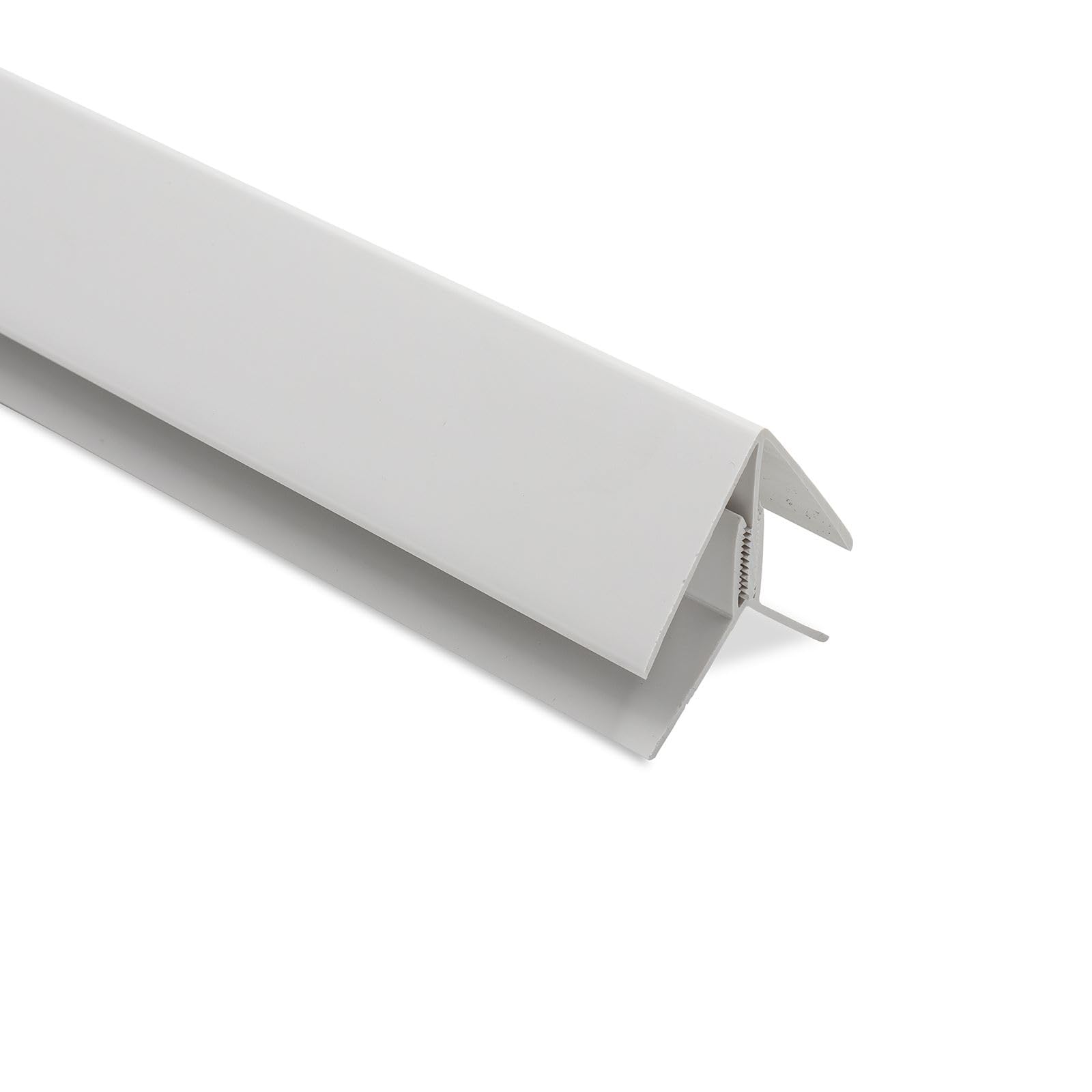 Truly Pvc Limited White Shiplap Cladding Board 90° Corner Trim (2.5M)