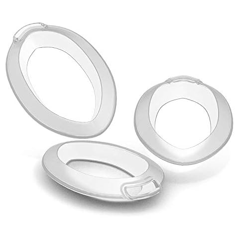 Ornamin Spoon Guard Pack of 3 Transparent (Model 710) / Anti-Tremor Eating aid, Parkinson's aid Cover