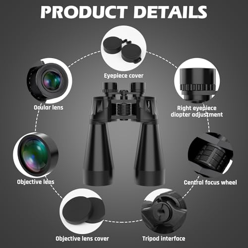 Binary Binoculars for Bird Watching 10x42