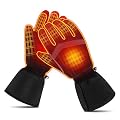 CODSOK Heated Gloves for Men Women Winter Electric Touch Screen Waterproof Windproof Warming Gloves for Skiing/Hiking/Fishing/Camping/Hunting/Snowboarding/Cycling/Outdoor Works