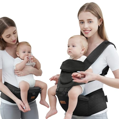 Baby Carrier with Hip Seat, Baby Carrier Newborn to Toddler,