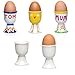 Produktbild Baker Ross Eierbecher aus Porzellan zum Bemalen und Dekorieren für Kinder zum Basteln zu Ostern (4 Stück)
