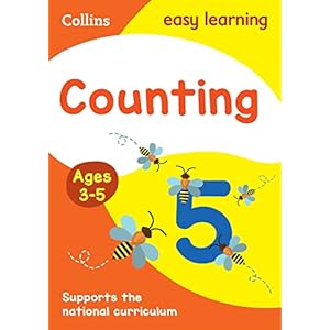 Counting Ages 3-5: Collins Easy Learning: Prepare for Preschool with easy home learning (Collins Easy Learning Preschool) Paperback – 30 September 2016