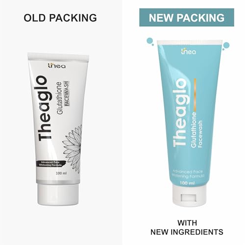 Image of Theaglo Glutathione Face Wash 100ml | Enriched with Niacinamide, Aloe Vera, Multani Mitti & Glycerin | Enhances Natural Radiance | Remove Dark Spots, Pigmentation, Aging & Tan | Whitening, Brightening & Glowing Skin