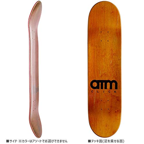 Amazon | (7プライ 8.0インチ)ATM CLICK エーティーエム スケボー