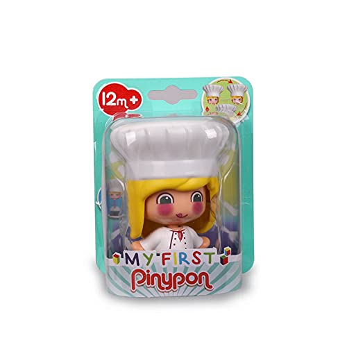 Pinypon - My First, Figura Chef, Muñeco cocinero de juguete para jugar...