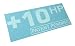 Add 10 HP Decal Adds Horsepower Car JDM Funny Vinyl Sticker (Come With hand decal) stickerciti Brand