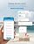 GoveeLife WiFi Water Leak Detector 3 Pack for Home, Water Sensor with 1804ft Long Monitoring Range, Remote Alert with Email & APP Push, Suit for Basement, Kitchen and Bathroom(Only Support 2.5G Wi-Fi)