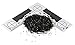 Jet, Crushed Inlay Medium (1/2 oz)
