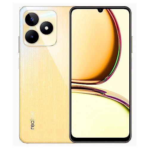 Smartphone Realme C53 128 GB, 6 GB de RAM, Dourado