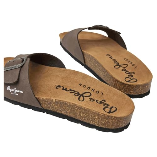 Pepe Jeans Sandales Bio Single Chicago Marron