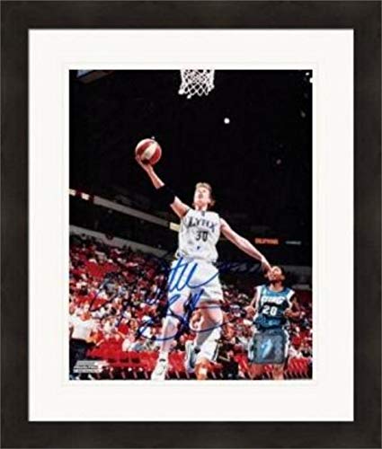 Sports Memorabilia Autograph Warehouse 410686 Katie Smith Autographed 8 x 10 in. Photo Minnesota Lynx, WNBA No.2 Matted & Framed
