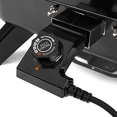 Princess 112252 Barbecue ibrido – Modello da tavolo – Uso elettrico o a carbonella - 9