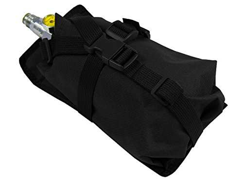 tactic.world Air Cylinder Tank Pouch Bag m.o.l.l.e Vertically (0.8 €“ 1.8 litres) 35 CI CI 22 68 Ci (Black) Cover