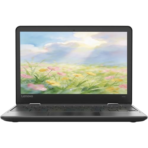 Image of Lenovo 300E Chromebook Gen 2 2-in-1 Laptop for Student Education (Renewed) | 11.6-inch TouchScreen Notebook, Celeron N4020 1.1GHz, Up to 2.8GHz, 4GB RAM, 32GB SSD, Japanese Keyboard, Chrome OS