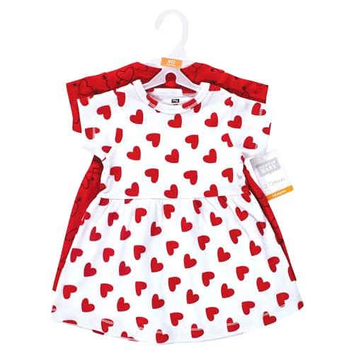 Image of Hudson Baby Girl's Cotton Dresses