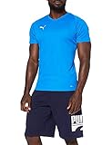 trikot blau gelb Tape im Nackensaum PUMA Herren Jersey, Blau (Electric Blue Lemonade-White), 64/66 (Herstellergröße: 3XL)