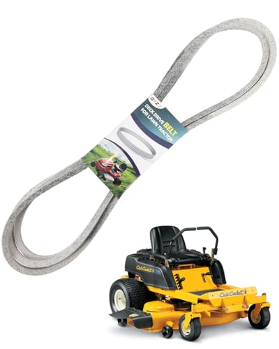 954-04044A Mower Deck Belt for Cub Cadet RZT 50 Z Force S 48 Troy Bilt Mustang XP 50 MTD 754-04044 754-04044A 954-04044 White Outdoor ZT50 (1/2x 134)