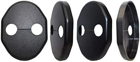 Miniatura 3 de MAITE Para Mazda2 Mazda3 Mazda5 CX-5 CX-7 MX7 Mitsubishi Lancer Cerradura de la puerta del coche Cubierta protectora anticorrosión Puerta Striker