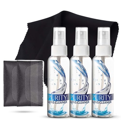 Purity Eyeglass Lens Cleaner Kit - 3 x 1oz Travel...