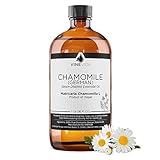 Bulk Chamomile (German) Essential Oil â€“ 16 Oz Chamomile Essential Oil in Glass Bottle - 100% Pure