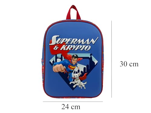 Sac à dos d'écolier Superman léger pour éviter le mal de dos