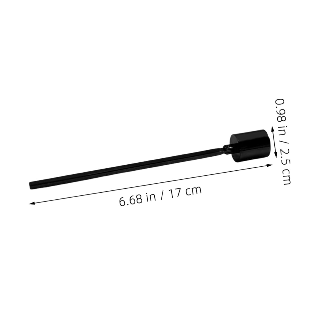 JUMPLAWN 2 Pcs Decorative Candle Snuffer Stainless Steel Taper Extinguisher with Ergonomic Grip for Effortlessly Putting Out Flames Modern Design for Candle Enthusiasts