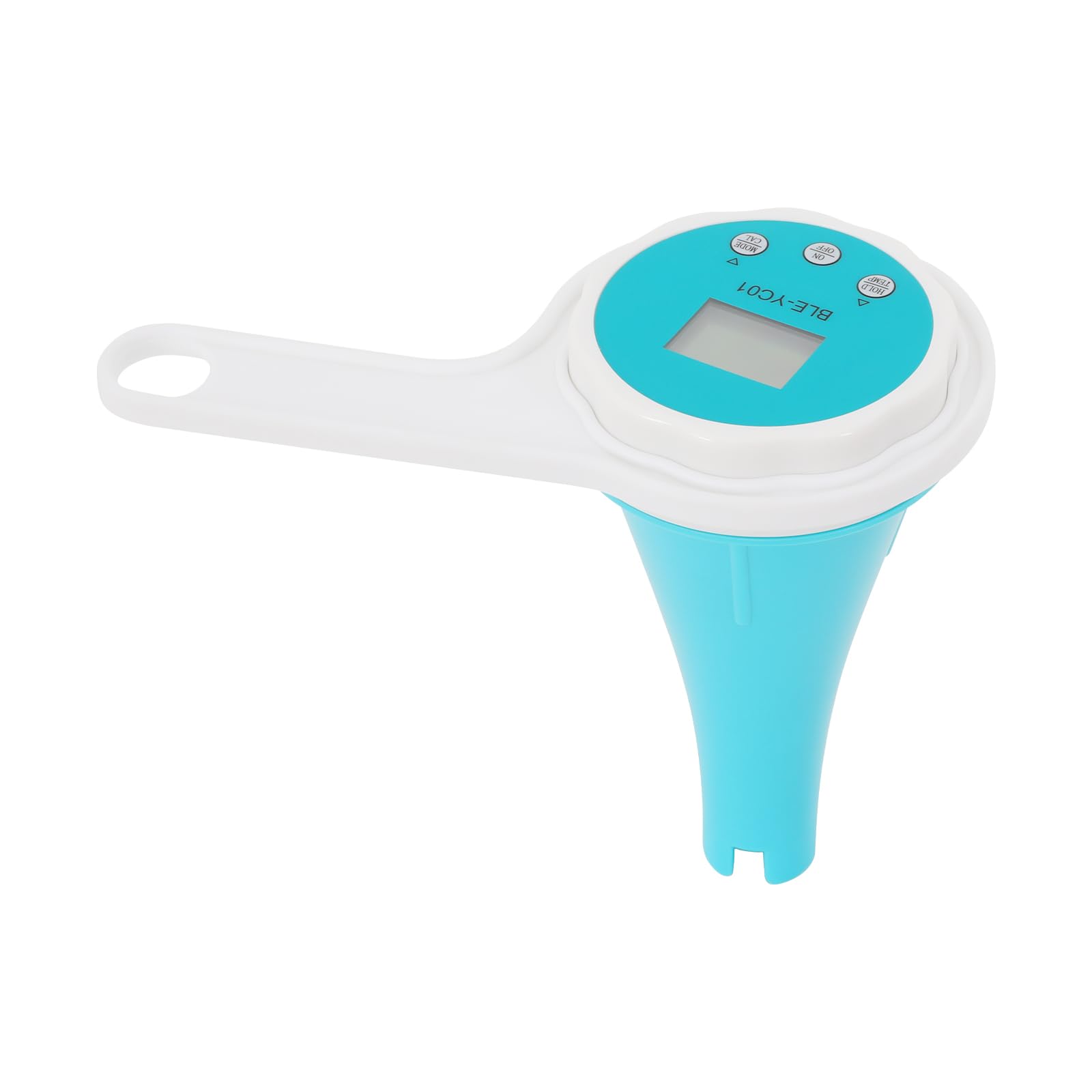 Intelligenter Wasserqualitätstester, 6-in-1 Bluetooth Schwimmbadwassertester, Digitaler schwimmender Wassermonitor Messung von pH EC ORP Chlor Salzgehalt und Temperatur