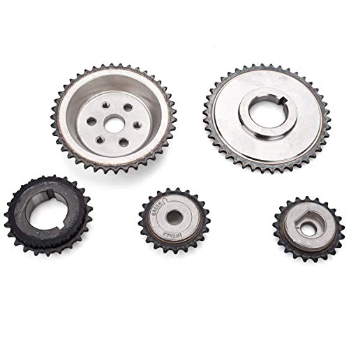 PUENGSI Replace 12680750 9-4201S 9-4201SX Engine Timing Chain Kit Tensioner Crank Sprocket Shaft Sprocket Guide Rail fit for Buick Chevy Pontiac SAAB Saturn 2.0L 2.2L 2.4L 3.0L - Thumbnail 5