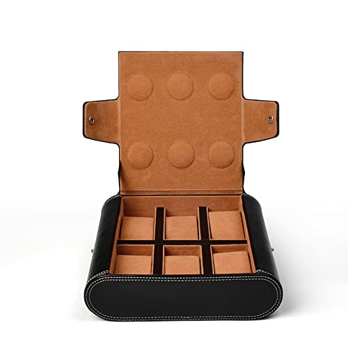 Boîte montre cuir protégeant de la poussière et des rayures - 6