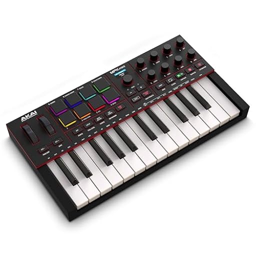 Akai Professional MPK Mini IV Teclado Controlador MIDI USB-C para Principiantes y Productores con Pads MPC, Ruedas de Pitch y Mod, Software de Producción, Native Instruments Sound Package, Negro | Ya disponible en tu tienda friki favorita! En mundofriki.es!