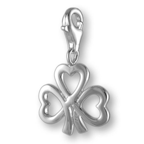 Melina - Ciondolo da donna quadrifoglio in argento...