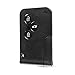 3 Button Smart Card ForClio Logan Megane 2 3 Koleos Scenic Card Case Black Car Key Fob Shell with Small Key