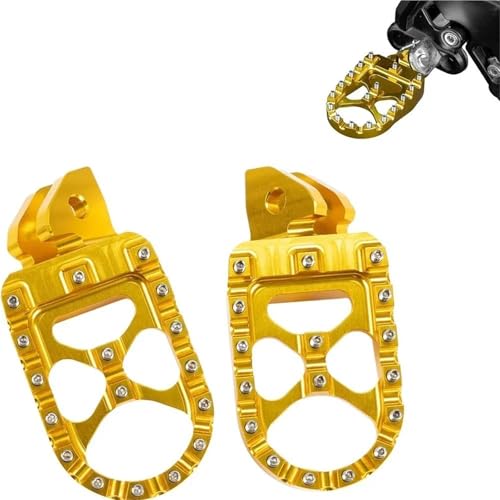 Repose pieds moto or usiné pour Surron Light Bee X et Talaria Sting