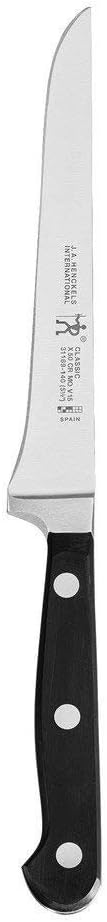 J.A. Henckels International Classic 5-Inch Serrated Utility Knife with 5.5-Inch Boning Knife