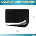 1InTheOffice Letter Opener, Envelope Opener Slitter Concealed Blade, Black 2 Pack