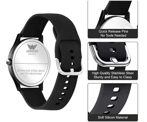 Image of Speed-Master Series Round Dial Date Working Silicone Strap Analog Quartz Mechanism Boys Watch for Men