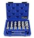 Accusize Industrial Tools Hss Annular Cutter Set, 2'' Cutting Depth, 7/16'' to 1-1/16'' Slugger Cutter, 8 Pcs/Set, Hcs2-0000