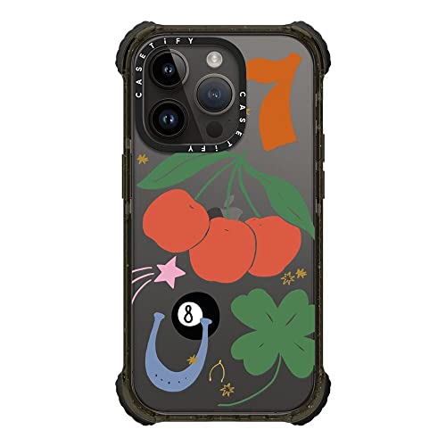 Coque iPhone 14 Pro Casetify Ultra Impact antichoc militaire Lucky