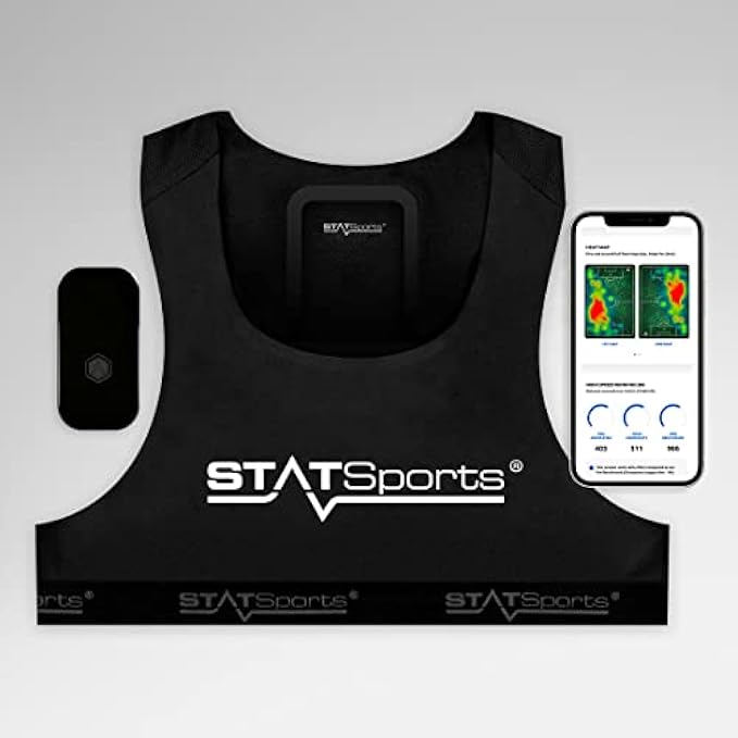 STATSports APEX Athlete Series GPS Soccer Activity Tracker Stat Sports Football Performance Vest Wearable Technology