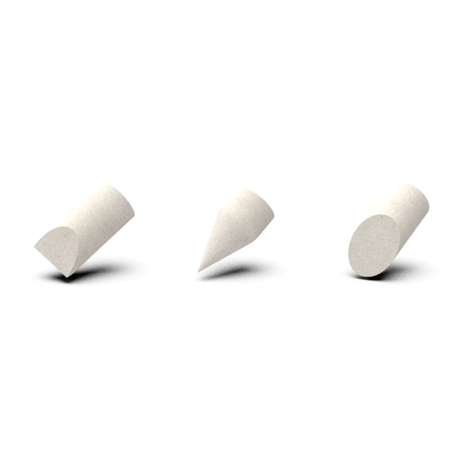 Rbrmhm Replacement Head Set Artist Sketching Pen With Blending Stump Tip And Sandpaper, Sketching Blending Pen, 3 Different Blending Stump Tips
